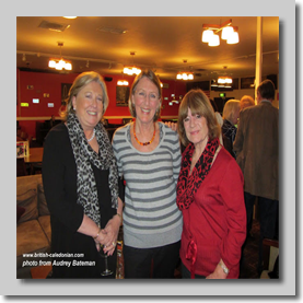 Maureen Mills, Robin Cooper and Valerie Stone